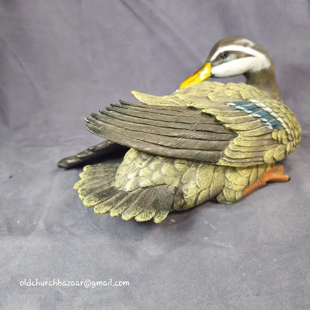 Vintage Mallard Duck Figurine 12